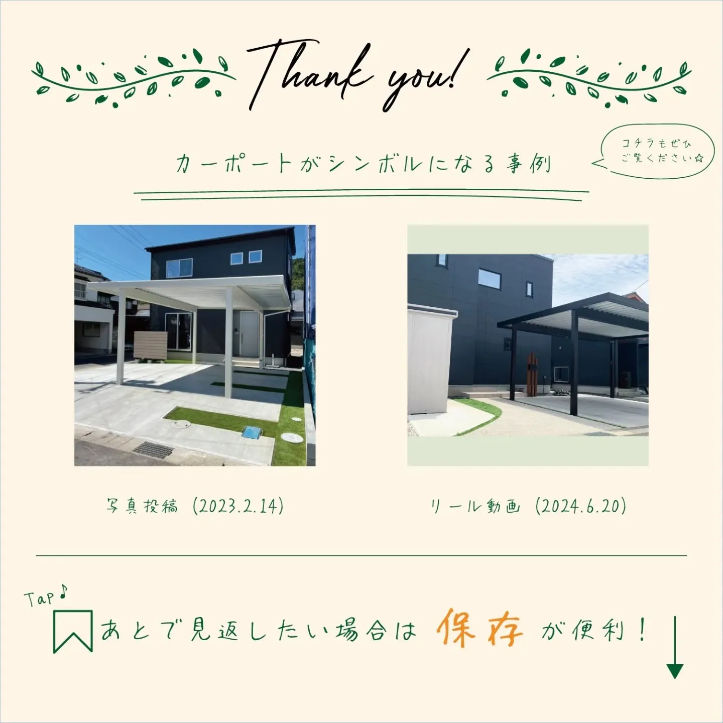 玄関の前に植えてあった柿の木🌳