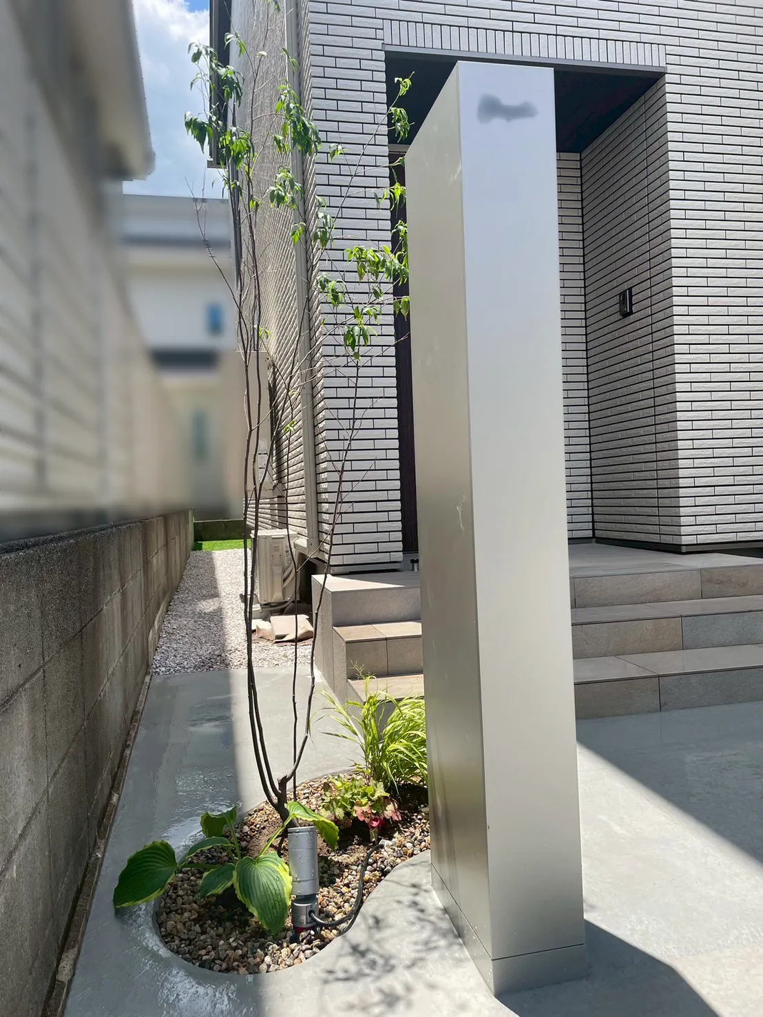 鳥取市・O様邸　シンプルの中にかわいらしさがプラスされた外構