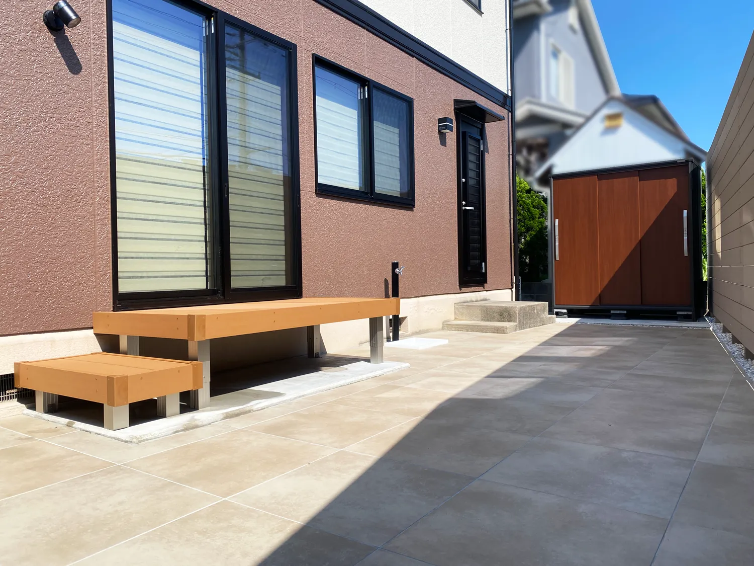 鳥取市・M様邸　裏庭・アプローチリフォーム | 家族が集まりたくなるお庭へ